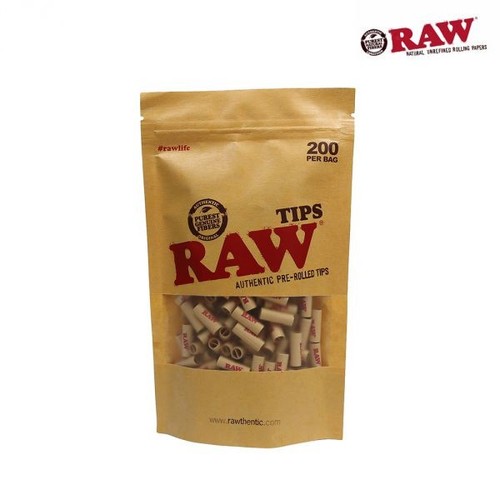 200pc raw pre rolled - pre-rolled, tips