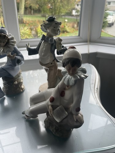Lladro nao figures clowns - lladro,