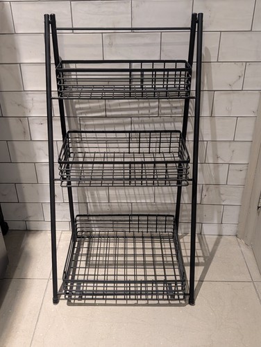 Metal foldable storage shelves - storage,