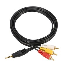 3.5mm Jack to 3 RCA Phono Lead