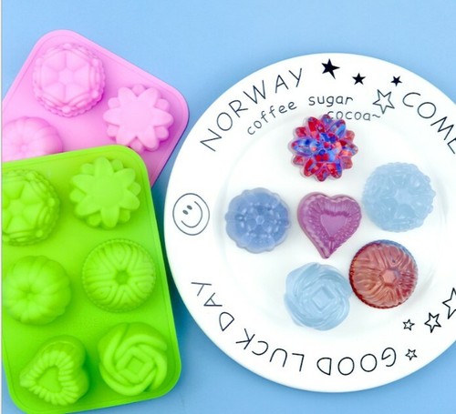 Cells silicone flower - , rose