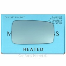 Right side blue wing mirror