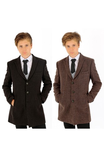 Boys wool tweed patterned - boys,
