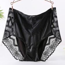 Satin Faux Silk Mesh Lady Lace