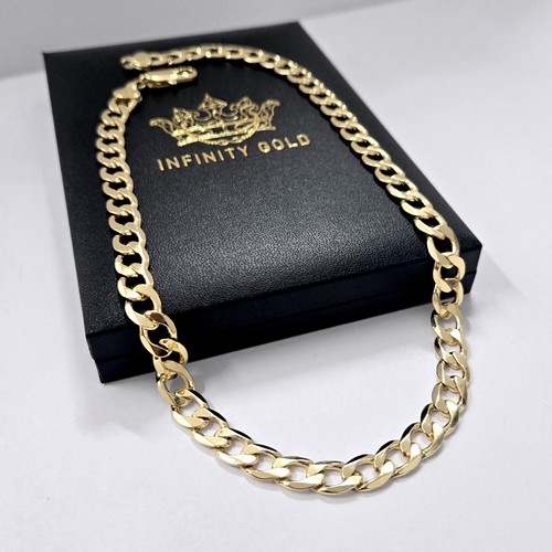Mens 9ct gold 8mm - gold,