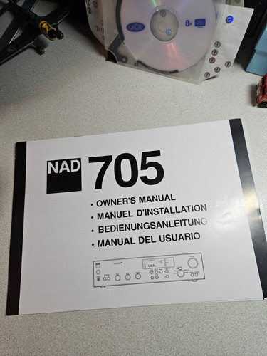 Nad 705 receiver - nad, original
