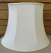Cream Fabric Oval Standard