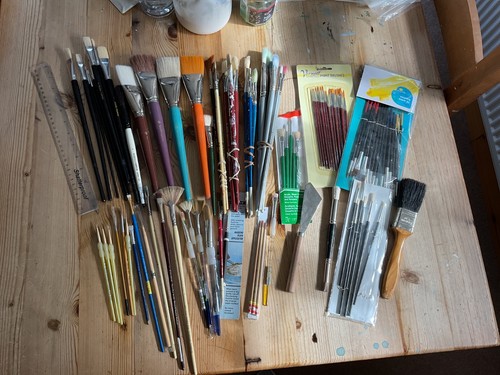 Job lot artist mixed - lot, media