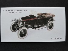 No.12 CITROEN 7.5 H.P. Motor Cars - 3rd Series REPRINT Lambert & Butler 1926