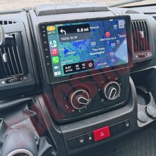 Head Unit For 2011-2022 Fiat Ducato Peugeot Boxer Citroen Jumper Carplay Radio