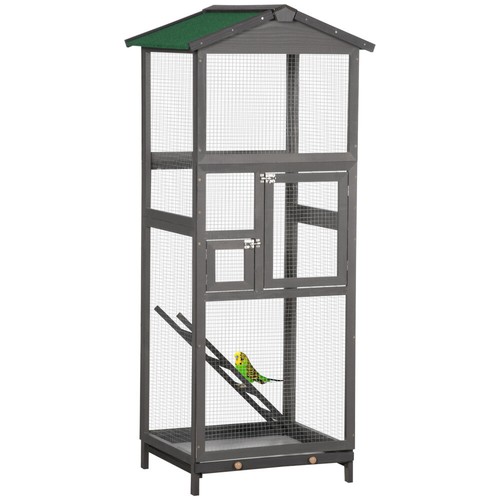 Premium wooden outdoor parrot - premium,