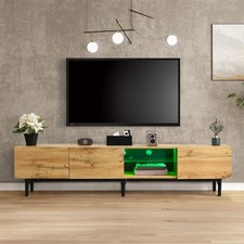 TV Unit with LED Lights, 3