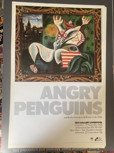 Angry penguins vintage - angry,