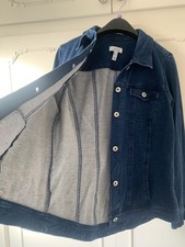 Denim & Co Comfy Denim Style jacket size L from Qvc , see all pics /details ect 