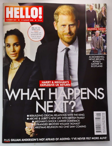 Hello magazine 31st aug 2026 - 31st,