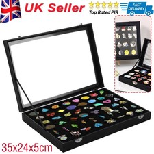 Pin display case - case, black