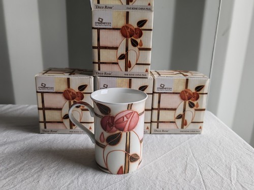 Deco rose fine bone - fine,
