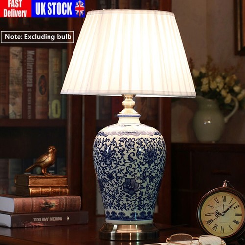 Chinese ceramic table lamp - ceramic,