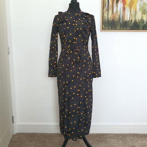 Topshop black ochre - black, polka