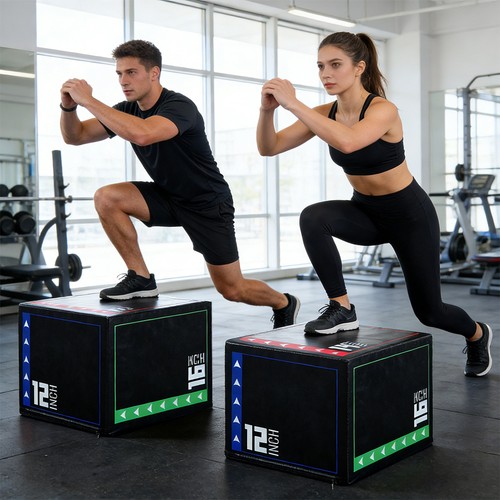 Plyometric jumping boxes - uk,