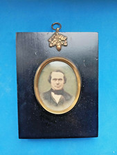 19th C Regency  Watercolour Portrait Miniature of Richard Codrington Rector 1825