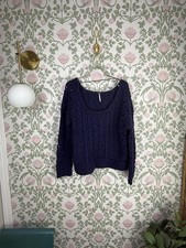 Free People Navy Oversized
