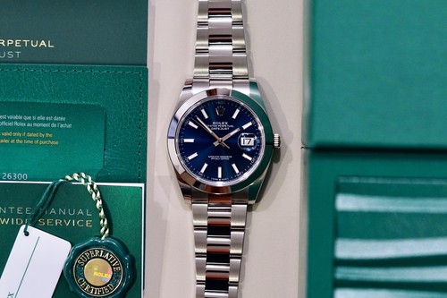Rolex unworn 2026 blue - rolex,