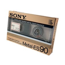 Sony Metal ES 90 Type IV Cassette Tape - New Sealed Japanese Import