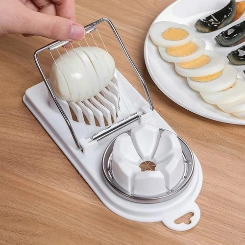 Egg slicer stainless steel - slicer,