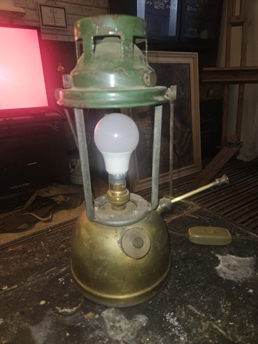 Tilley lamp converted - converted, to