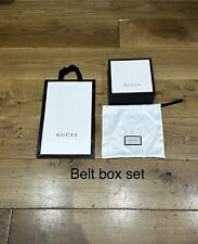 Gucci belt Empty Box + dust bag + paper bag