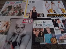 AGYNESS DEYN  CELEBRITY  CLIPPINGS PACK  GOOD CONDITION