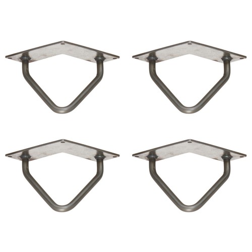 Coffee metal hairpin table - 4x,