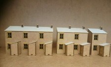 Terrace house backs laser cut - backs,