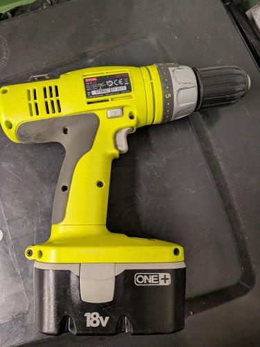 Ryobi 18v battery drill and - ryobi,