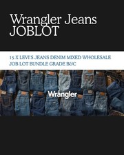15 X Wrangler JEANS DENIM
