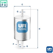 FUEL FILTER 31.831.00 FOR SEAT