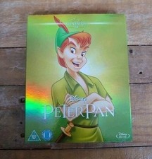 Peter Pan (1953) (Limited Edition Artwork Sleeve) [Blu-ray] [Regi... - DVD  2SVG