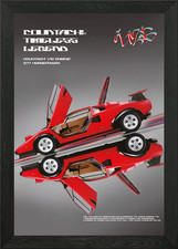 Lamborghini Countach Framed