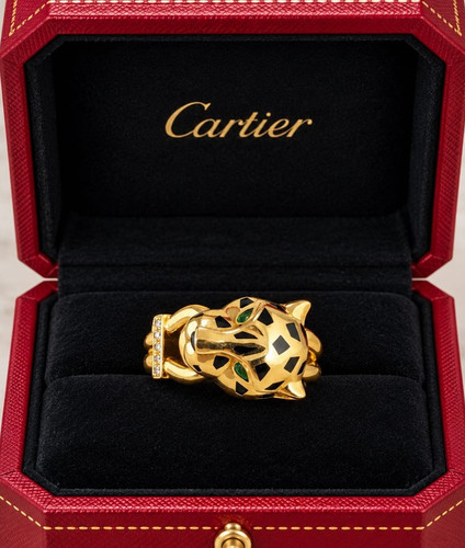 Cartier panthère ring 18k - de,
