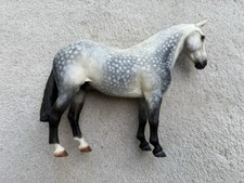 Model Horse Resin North Light Dapple Grey Cob Hunter England UK OOAK Custom?