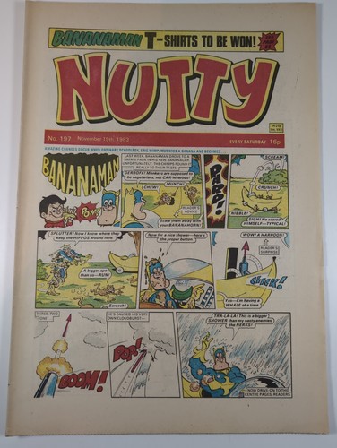 Nutty comic featuring - nutty,