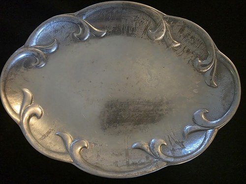 Wilton armetale pewter - pewter, oval