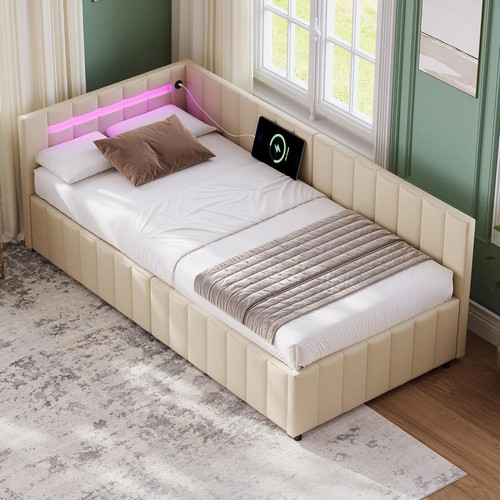 Day bed 3ft - 3ft, upholstered