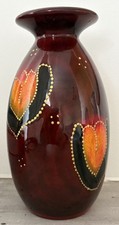 ANITA HARRIS Burgundy &