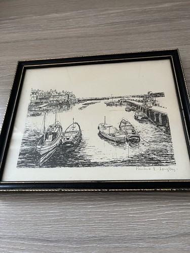 Framed print bridlington - framed, of