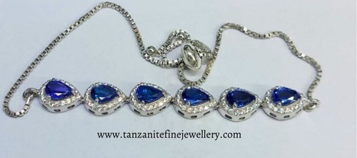 Aaaa tanzanite and diamond - tanzanite,