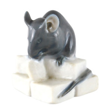 Royal Copenhagen Figurine Mouse on Sugar Cubes 510 Vintage