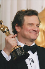 COLIN FIRTH Signed 8x6 Photo THE KINGS SPEECH & BRIDGET JONES'S DIARY COA