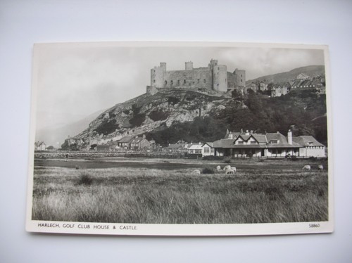 Harlech golf course - course, and